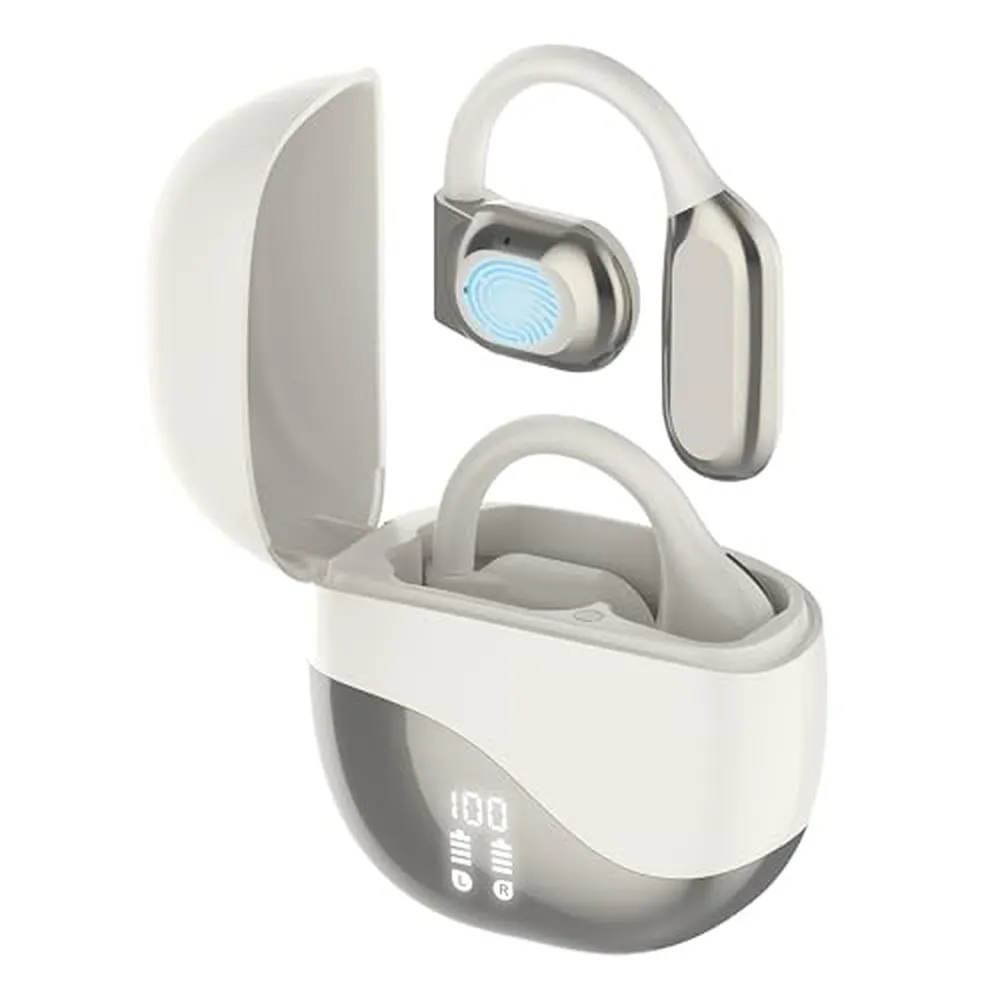 Merryking Translator Earbuds white with case