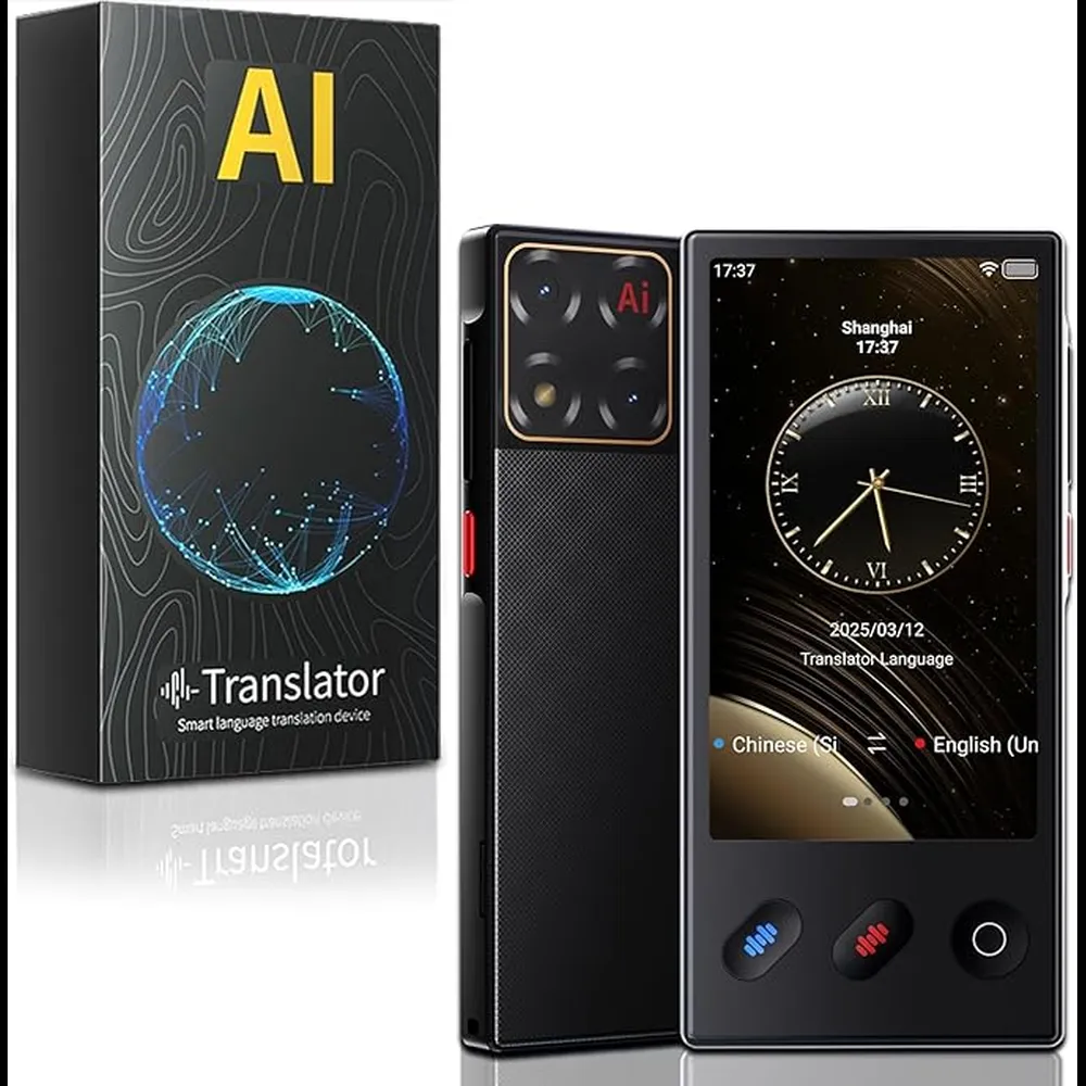 luluckck Language Translator 2025 device with box