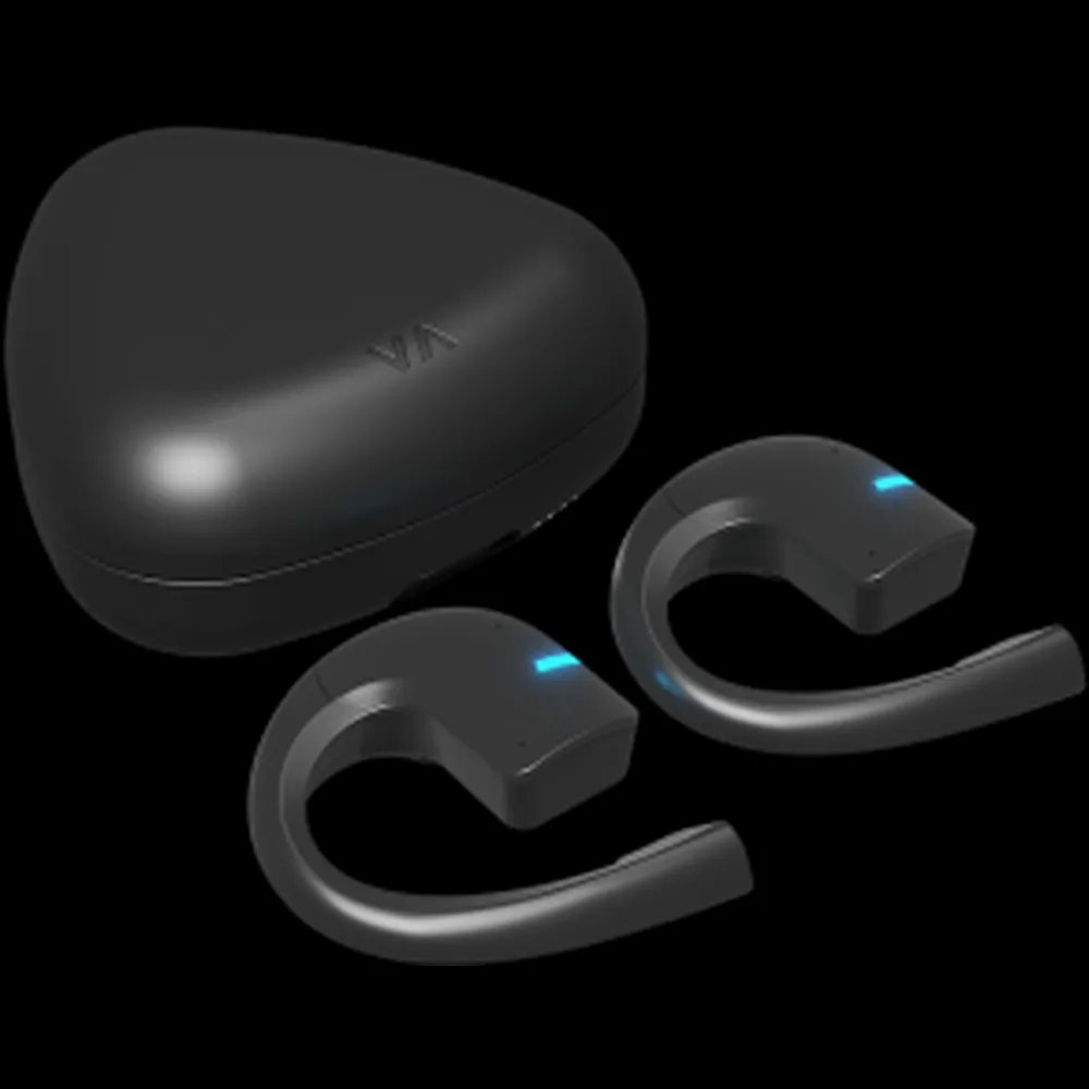 Vasco Translator E1 Earbuds black with case