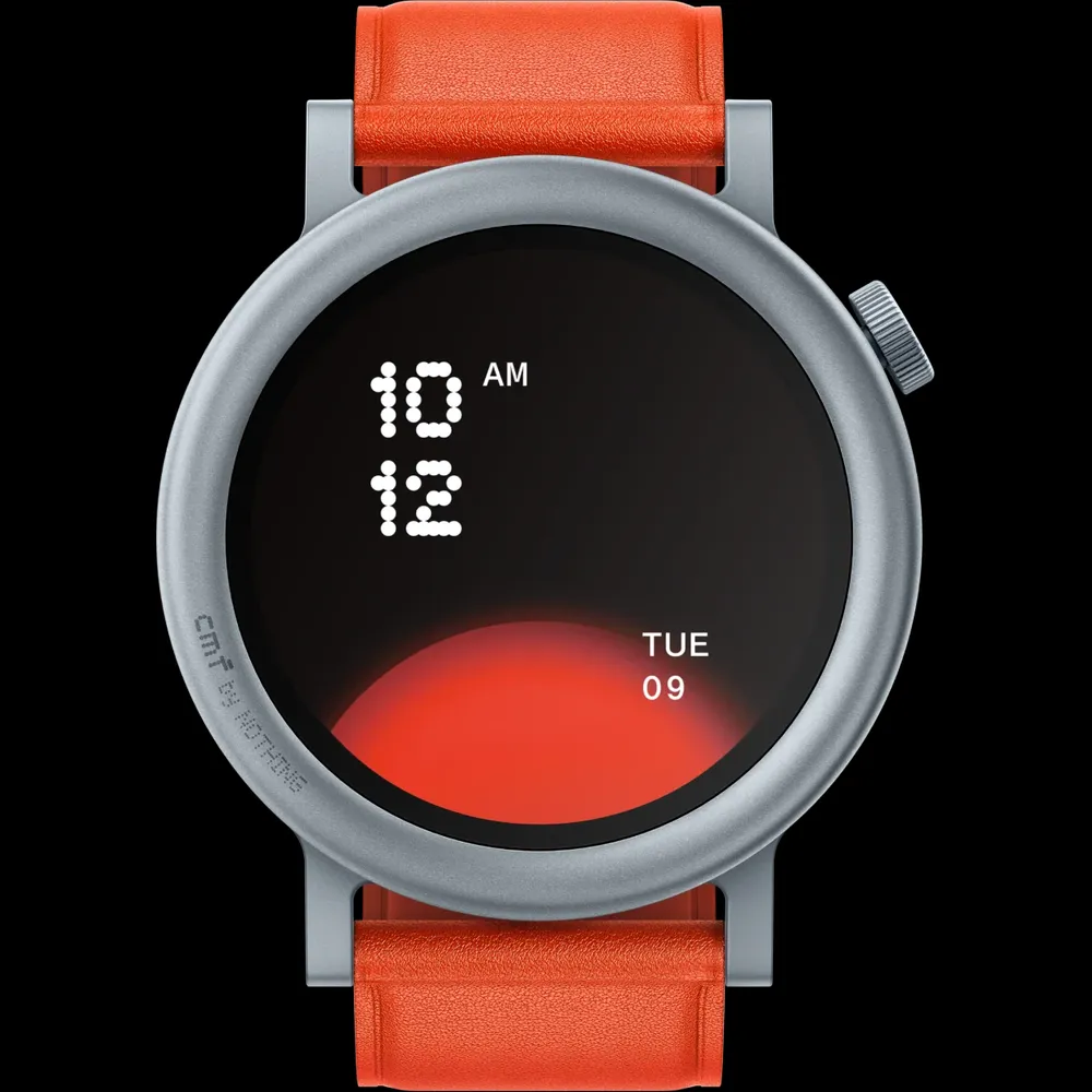 CMF Watch Pro 2 with orange band